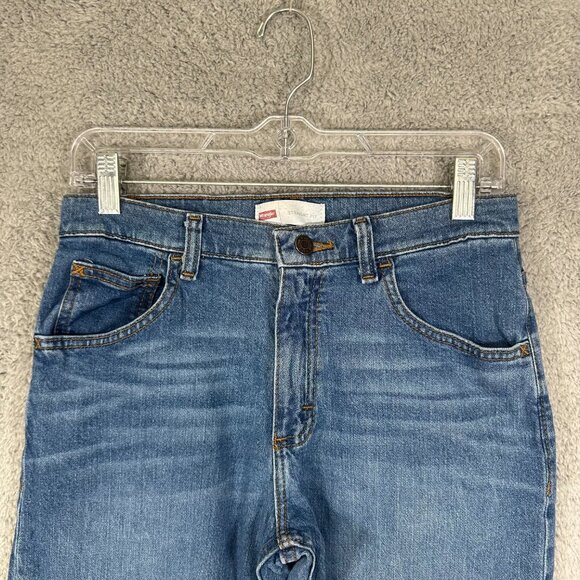 Wrangler Straight Leg Jean Size 16 Straight Fit Womens Blue 5-pocket - Picture 3 of 13